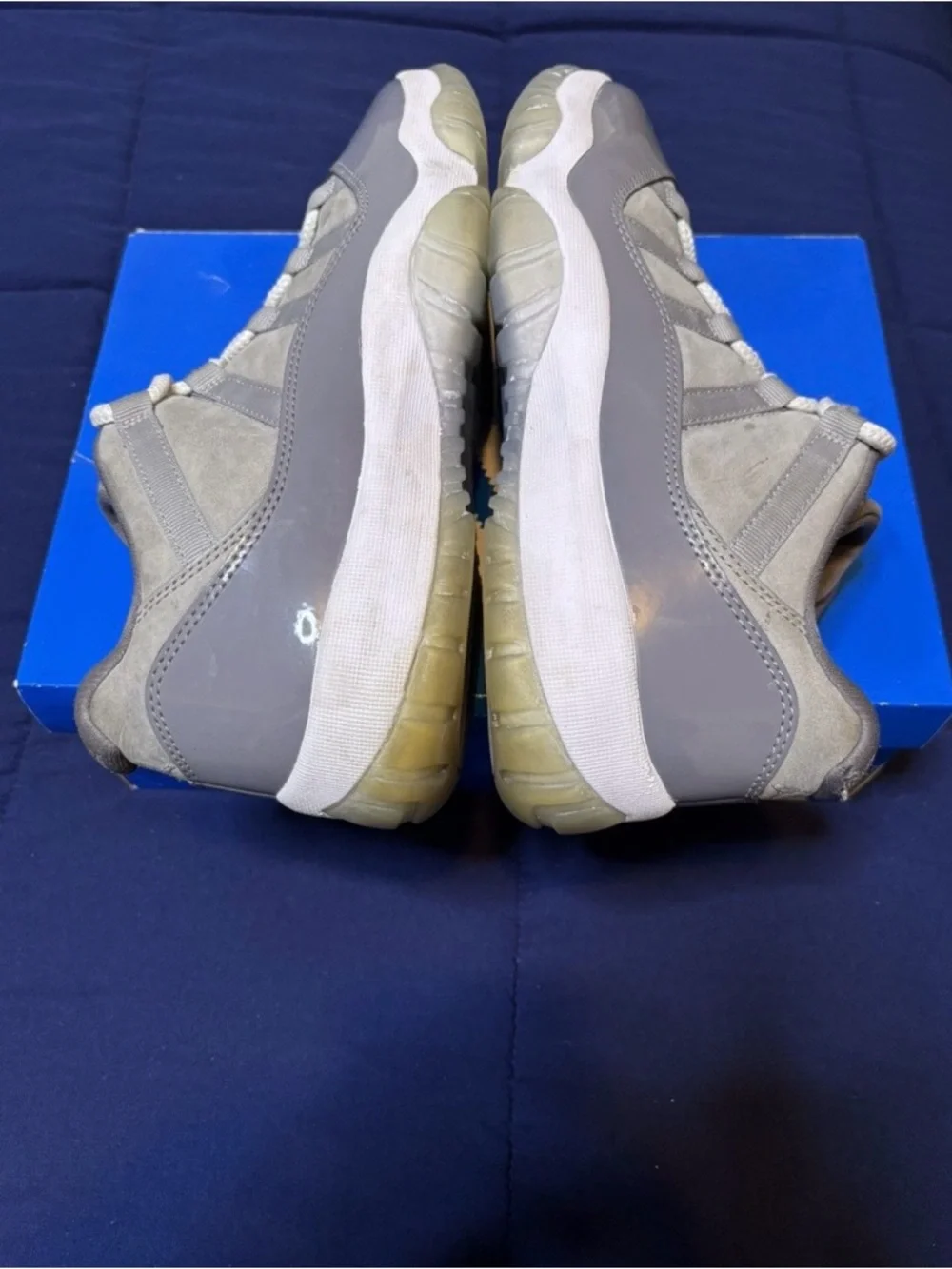 Jordan 11 Retro Low Cool Grey 2018  Size 10